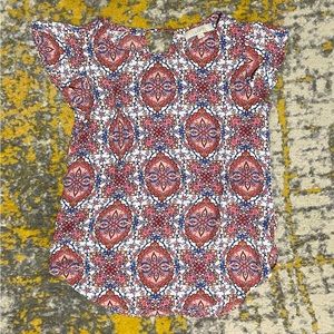 LOFT Summer Short Sleeve Shirt